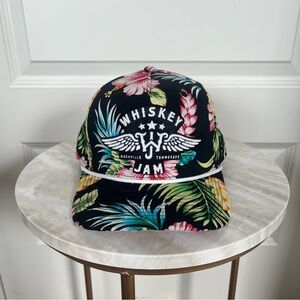 Whiskey Jam Floral Snapback